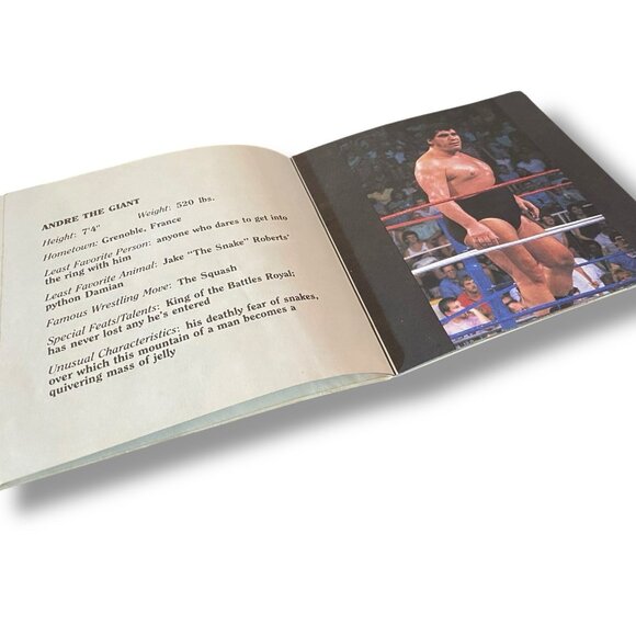 WWF Superstars Of Wrestling 1989 Sticker Book W/ 12 Collector Stickers Intact - Picture 4 of 8